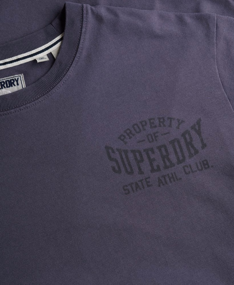 Vintage sportief T-shirt met grafische print