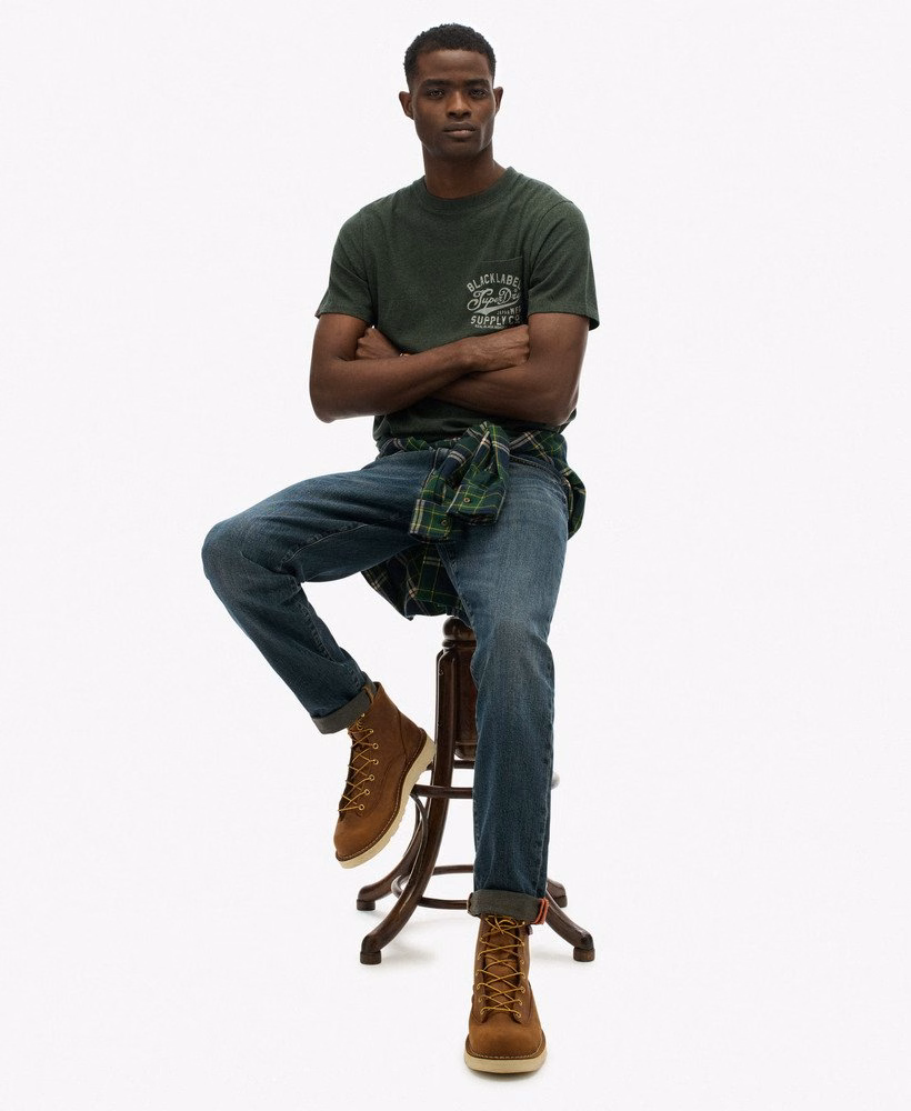 T-shirt in industriële stijl