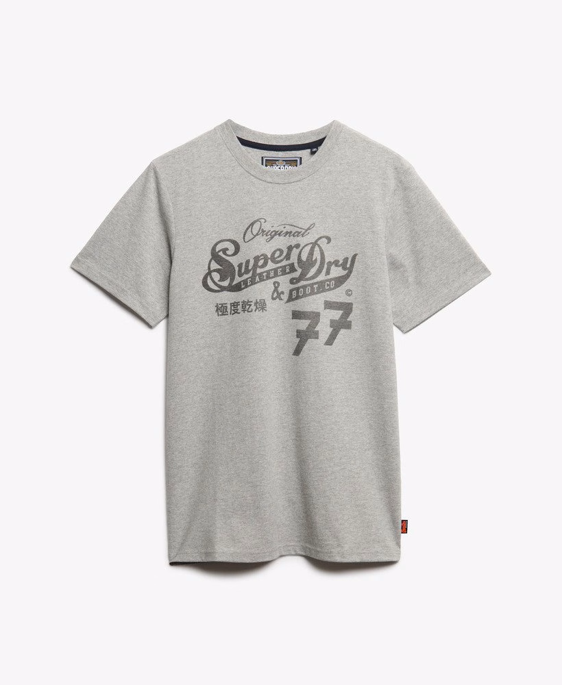 Leather & Boot Co Script T-shirt