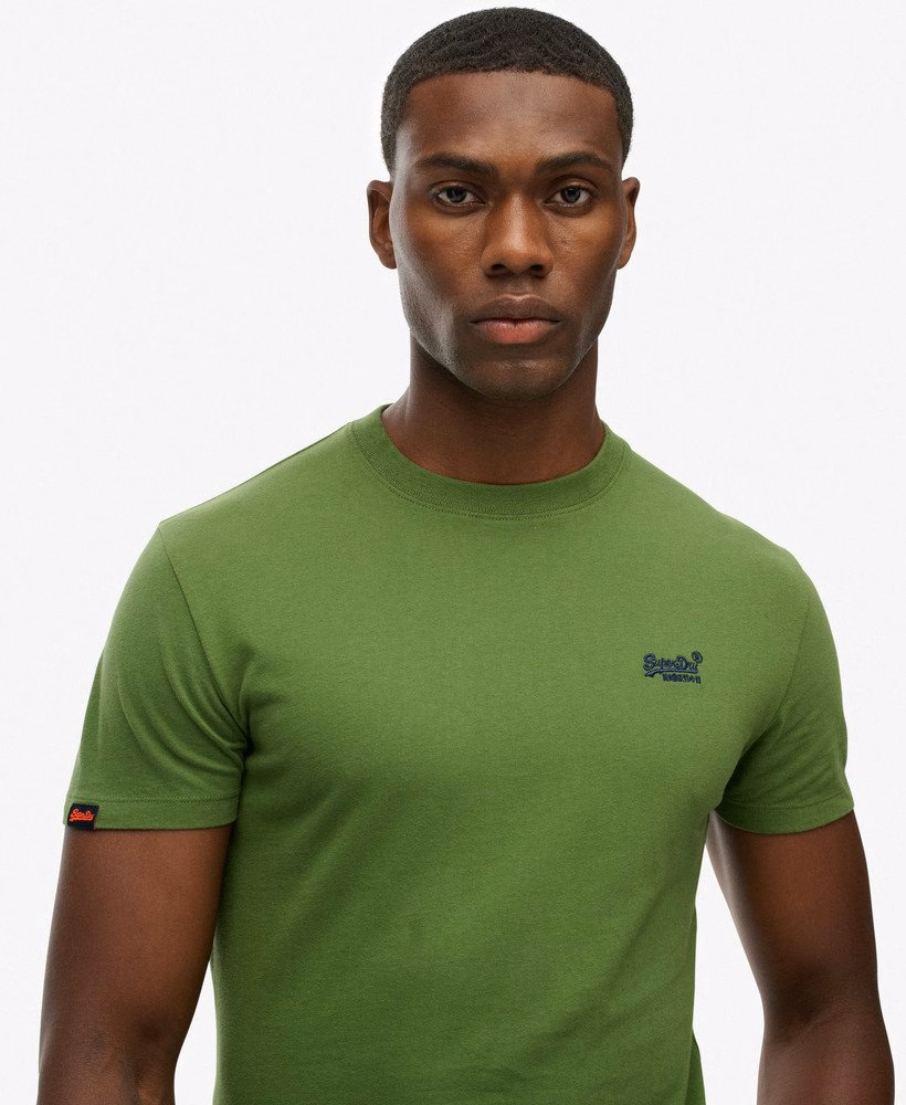 T-shirt van biologisch katoen met Essential-logo