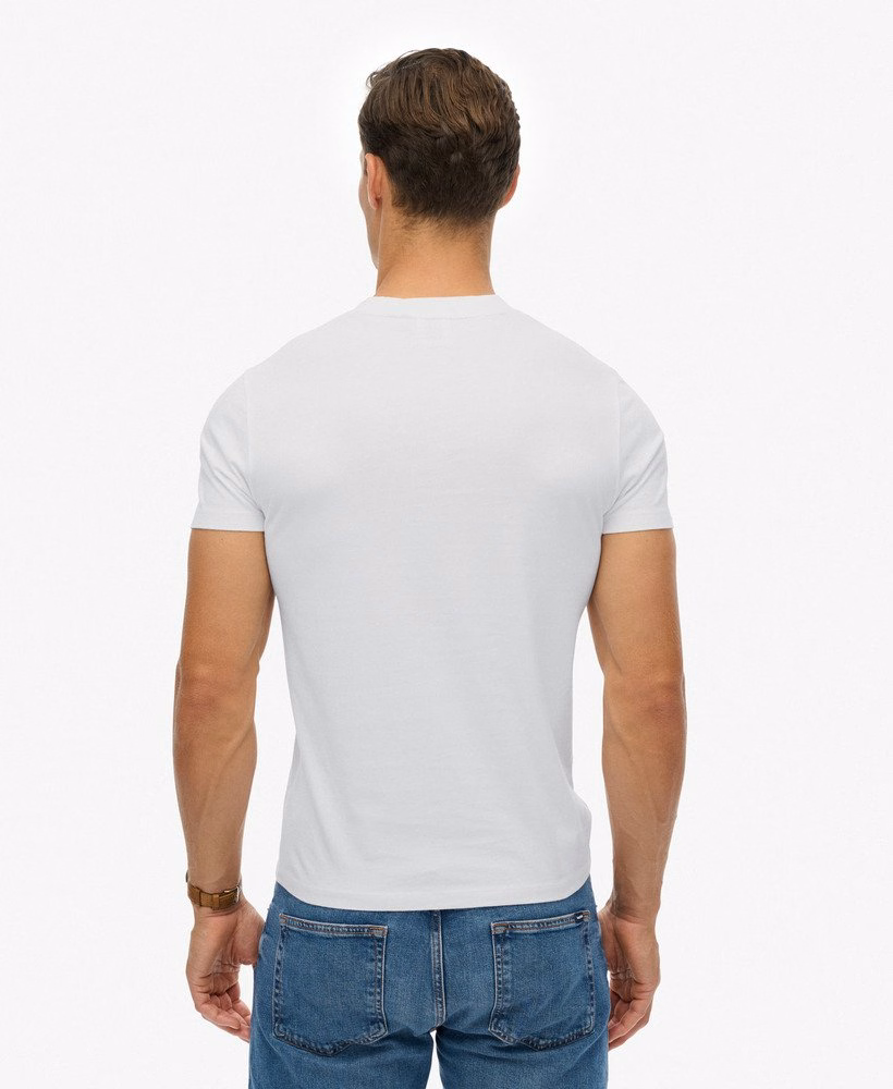 Essentieel T-shirt met contrasterende borduursels