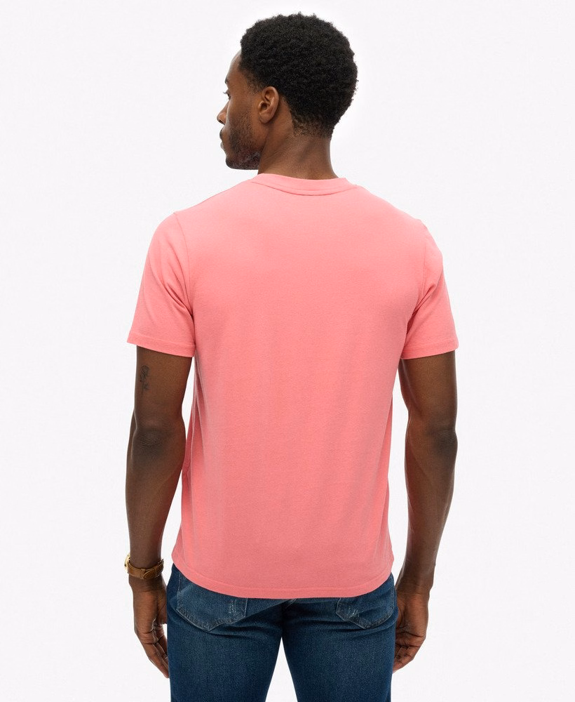 Relaxed T-shirt met outdoor streeplogo