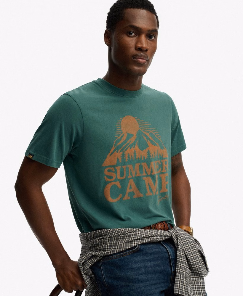 Retro outdoor relaxed T-shirt