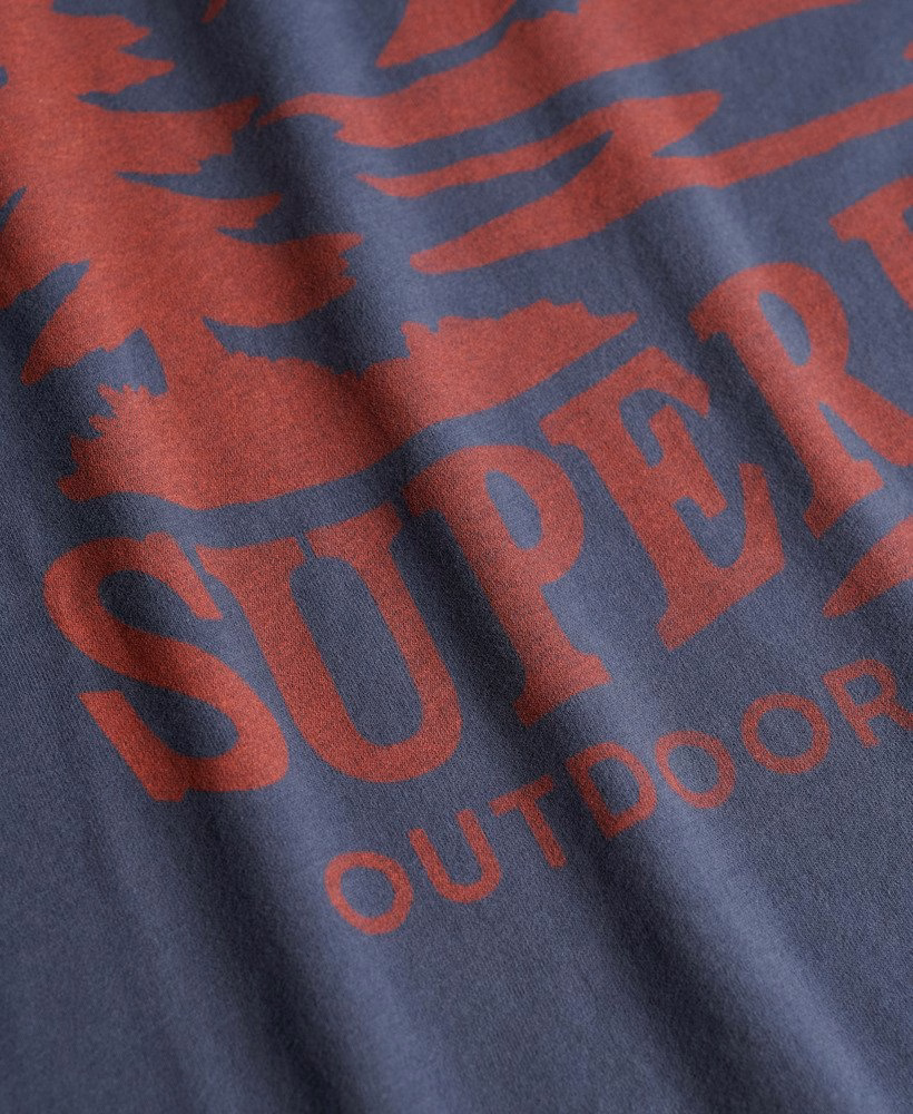 Retro outdoor relaxed T-shirt