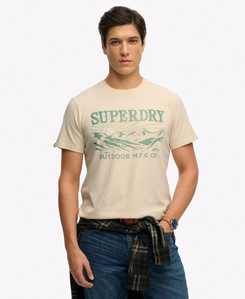Retro outdoor relaxed T-shirt