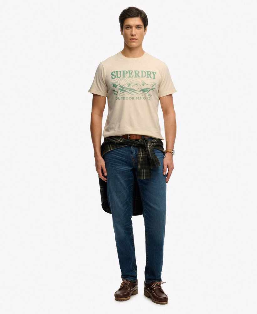 Retro outdoor relaxed T-shirt