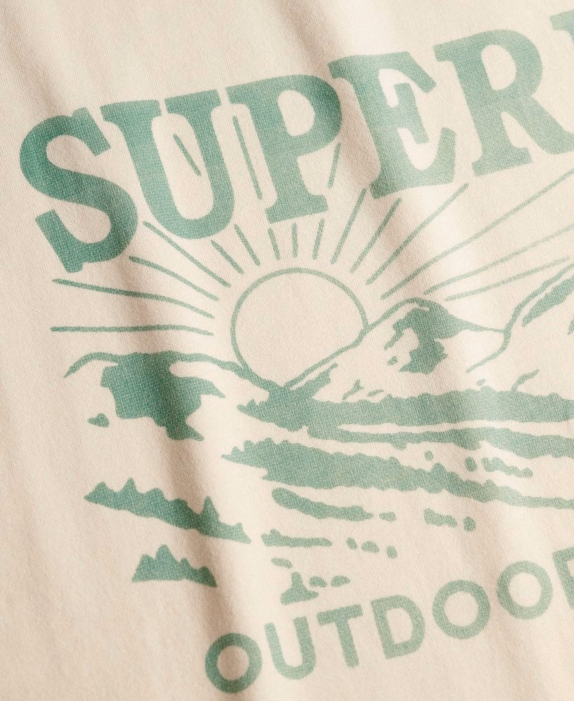 Retro outdoor relaxed T-shirt
