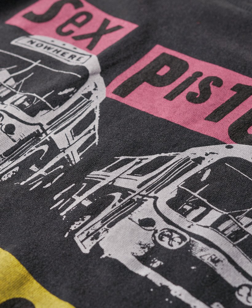 sex pistols limited edition t-shirt met korte mouwen in heavy amp black