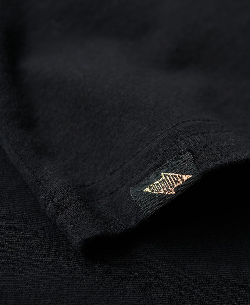 lo-fi rock graphic t-shirt in gitzwart