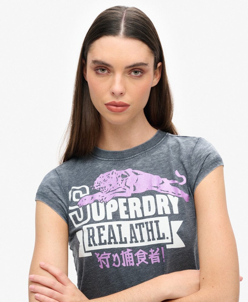varsity burnout t-shirt in eclipse navy