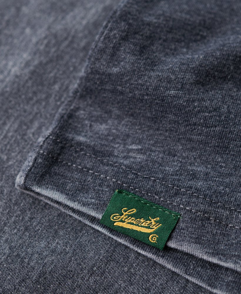 varsity burnout t-shirt in eclipse navy