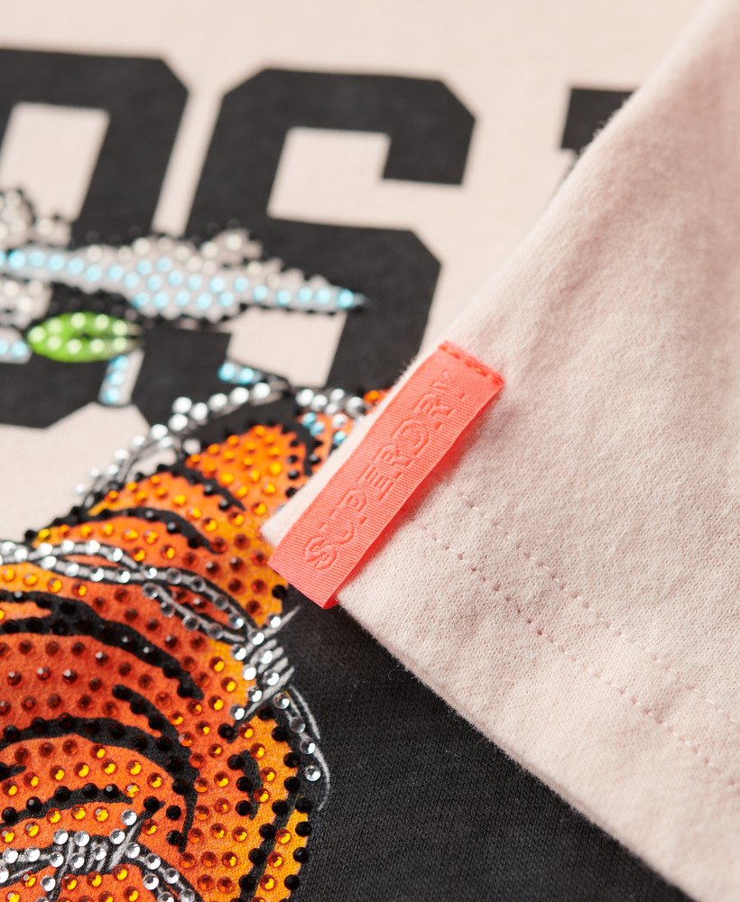 osaka 6 narrative 90s t-shirt in roze klei