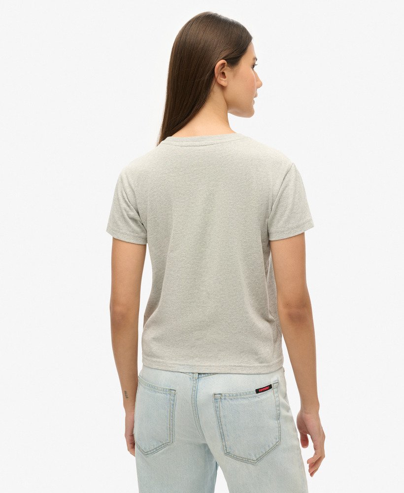 superdry x komodo hathi t-shirt in pumice stone beige marl