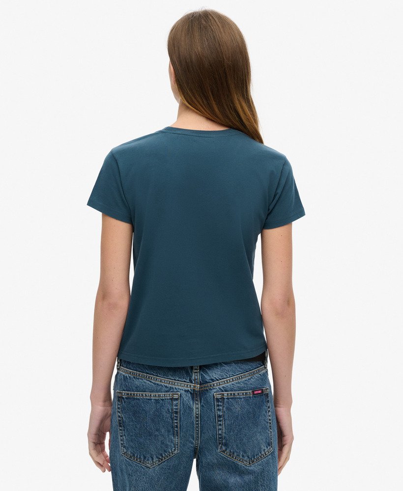 tattoo t-shirt met strasssteentjes in ink