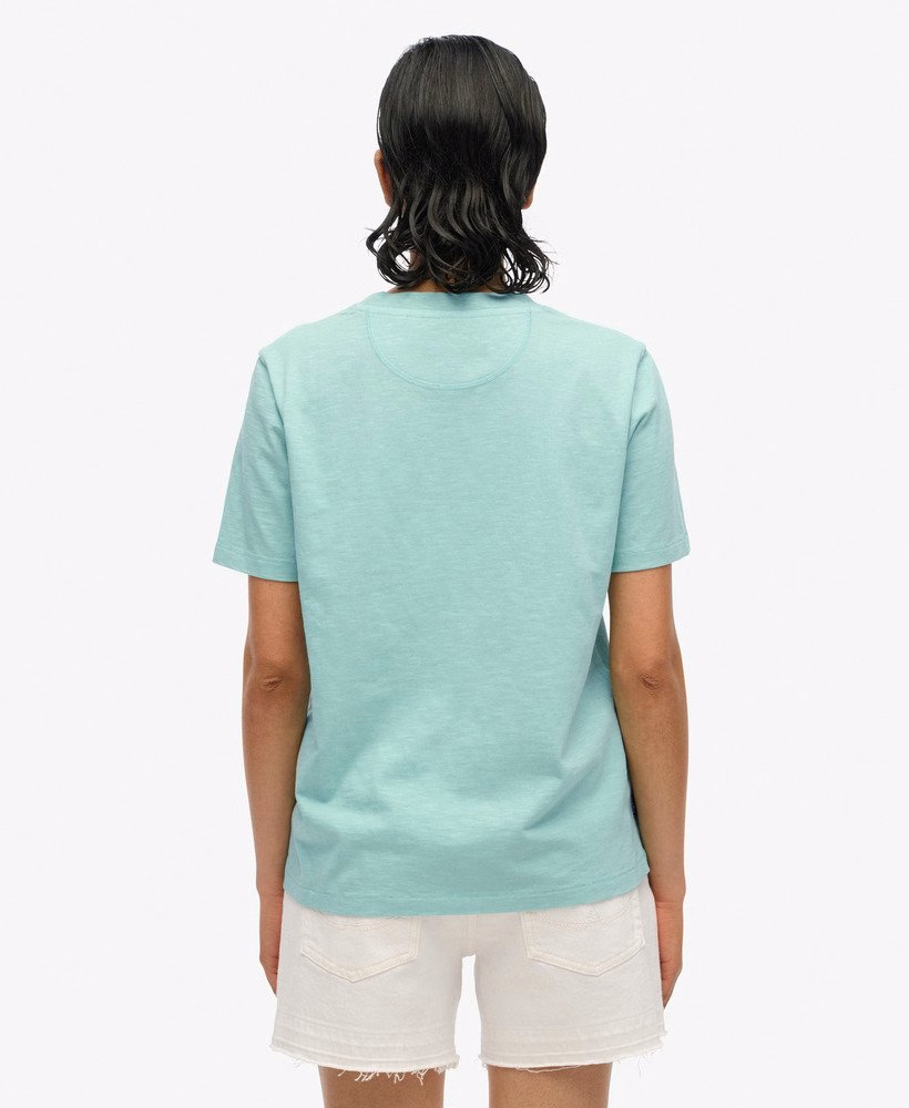 Essential Logo Garment Dye Pocket T-Shirt
