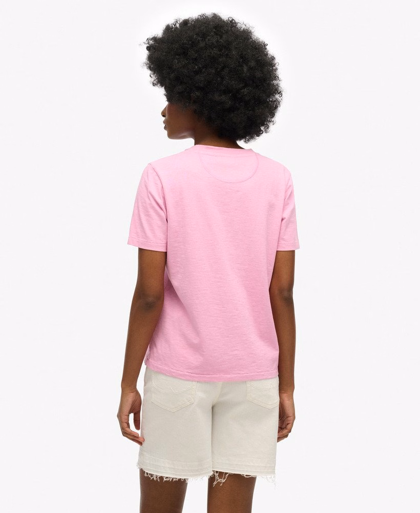 Essential Logo Garment Dye Pocket T-Shirt