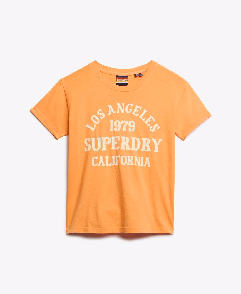 T-shirt met surflogo en aansluitende pasvorm