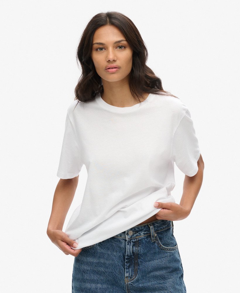 oversized classic essential t-shirt in optic