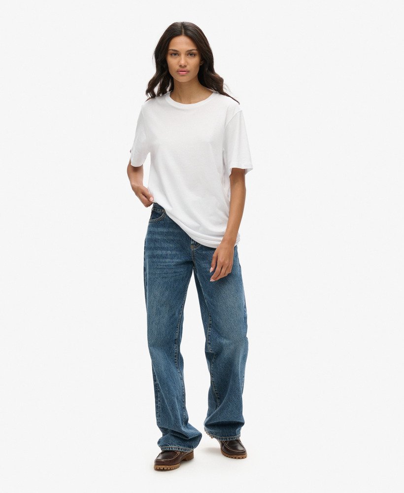 oversized classic essential t-shirt in optic