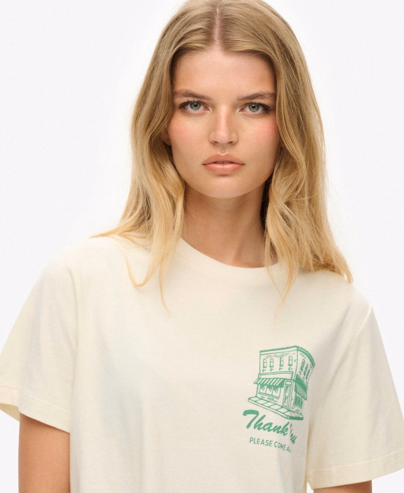 T-shirt voor wegwerkers in relaxte stijl