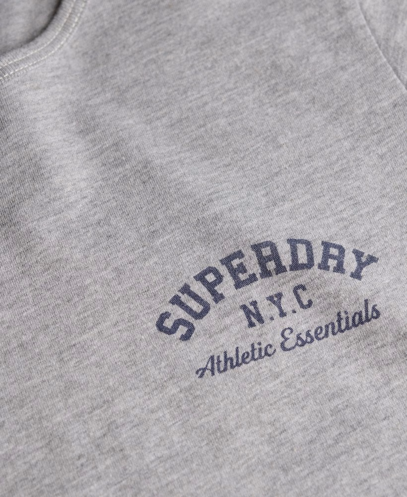 Athletic Essential T-shirt met slubstructuur