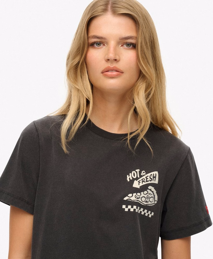 T-shirt voor wegwerkers in relaxte stijl