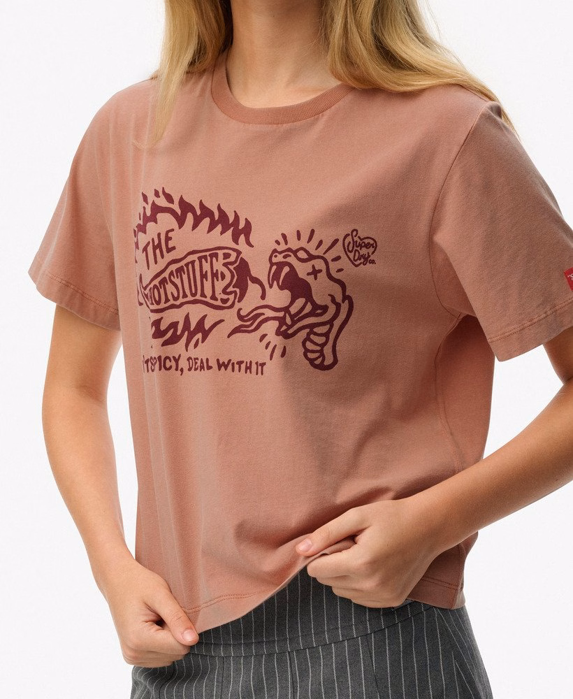 T-shirt voor wegwerkers in relaxte stijl