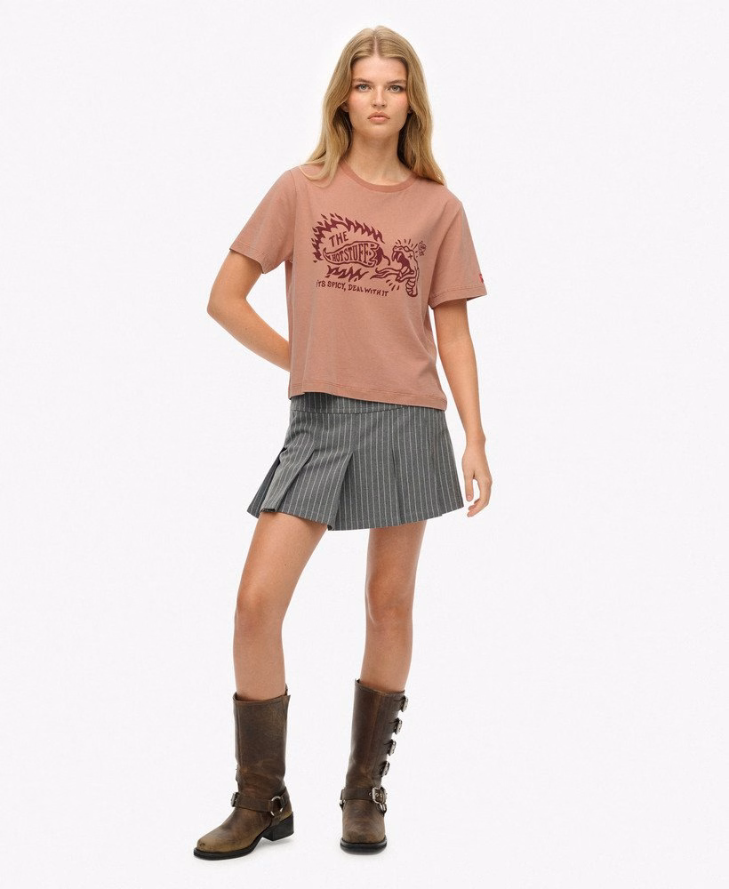 T-shirt voor wegwerkers in relaxte stijl