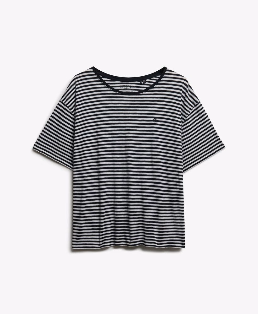 Studios T-shirt met verlaagde schouders