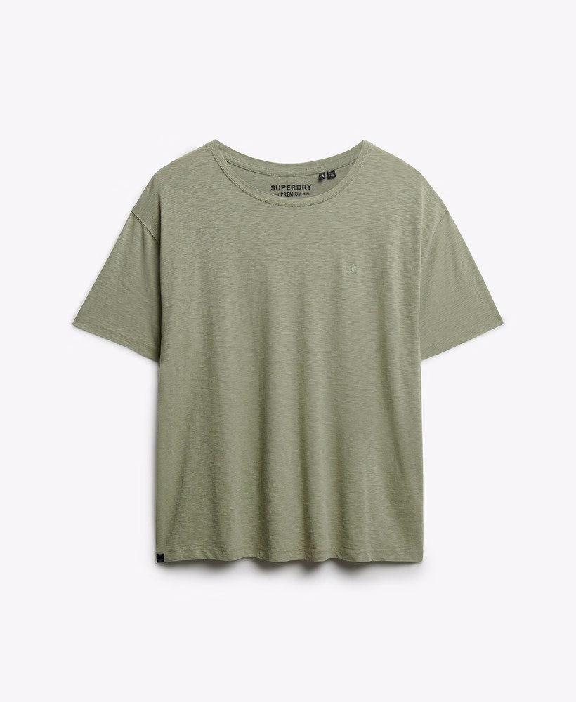 Studios T-shirt met verlaagde schouders