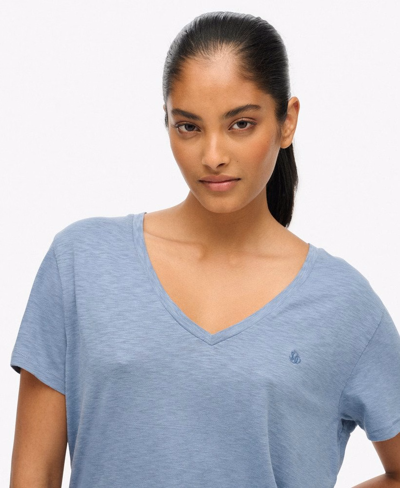Studios Slub geborduurd T-shirt