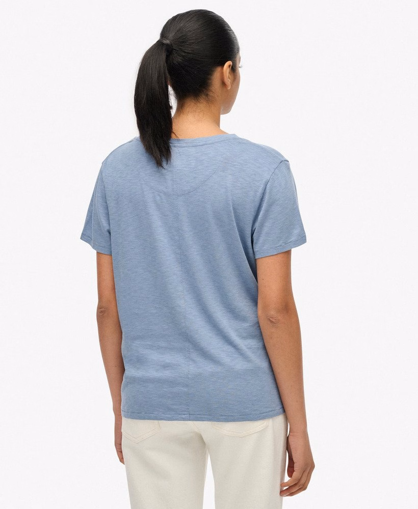 Studios Slub geborduurd T-shirt