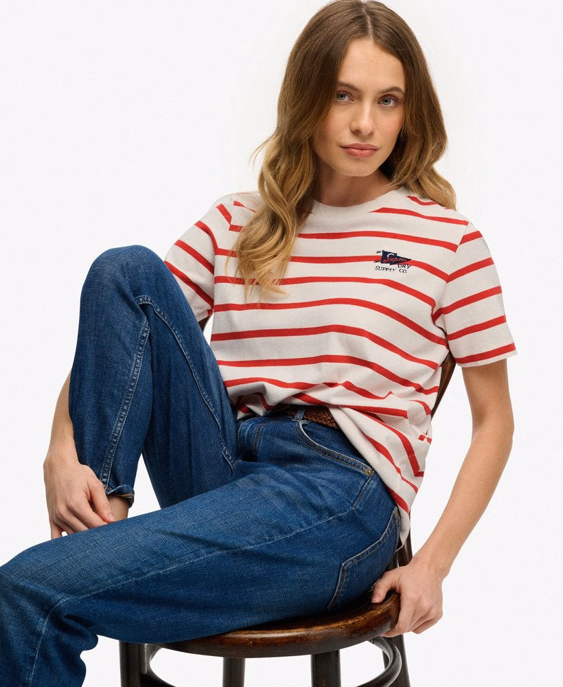 Heritage Hamptons gestreept T-shirt
