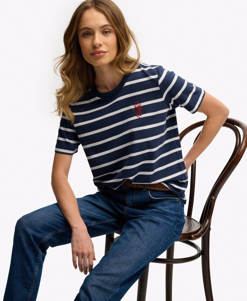 Heritage Hamptons gestreept T-shirt