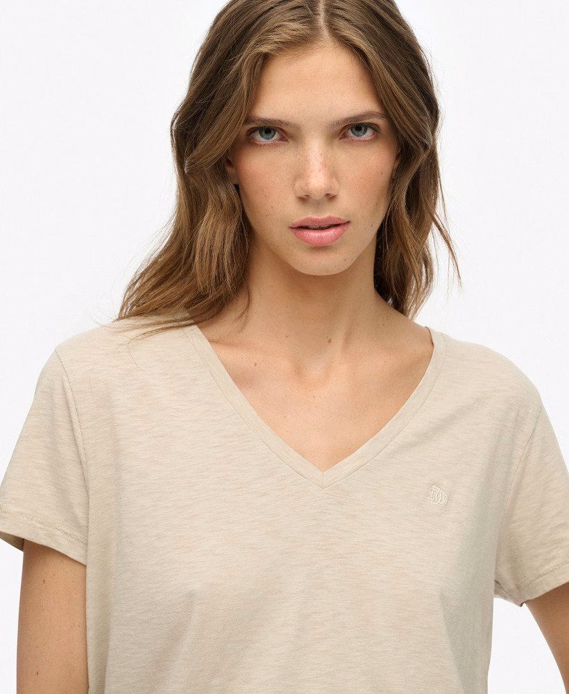 Studios Slub geborduurd T-shirt