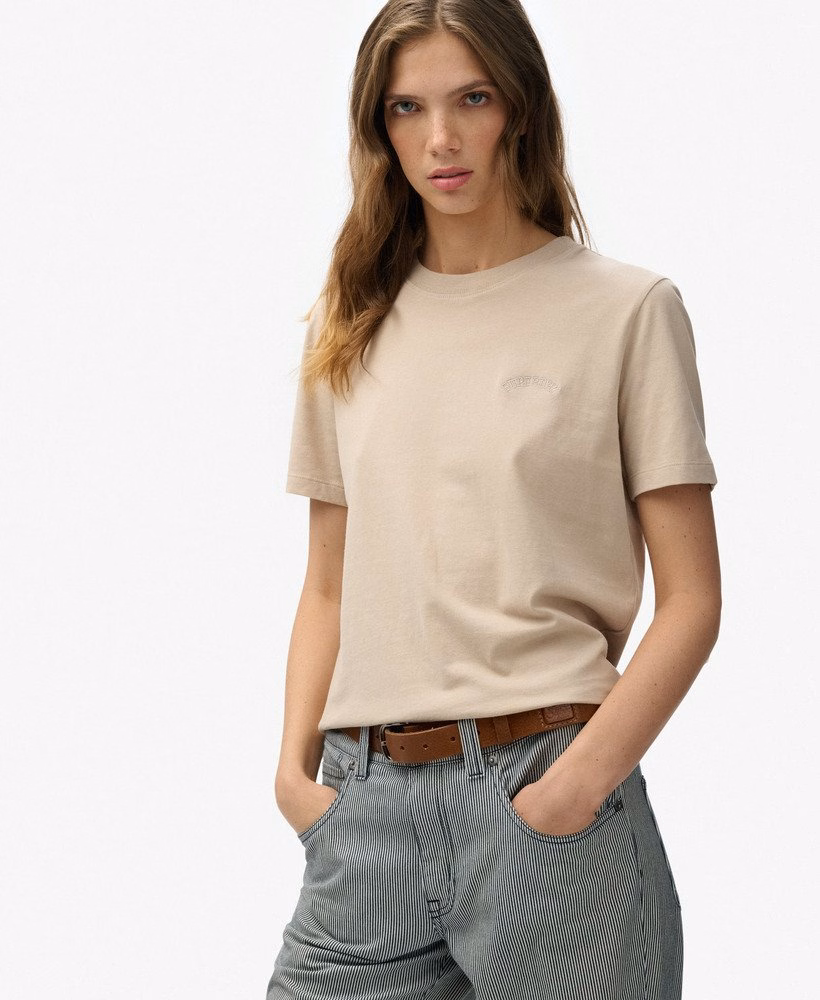 Essential Logo geborduurd T-shirt