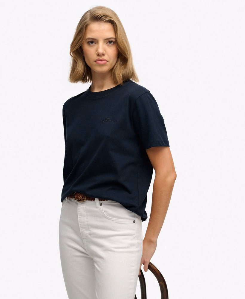 Essential Logo geborduurd T-shirt