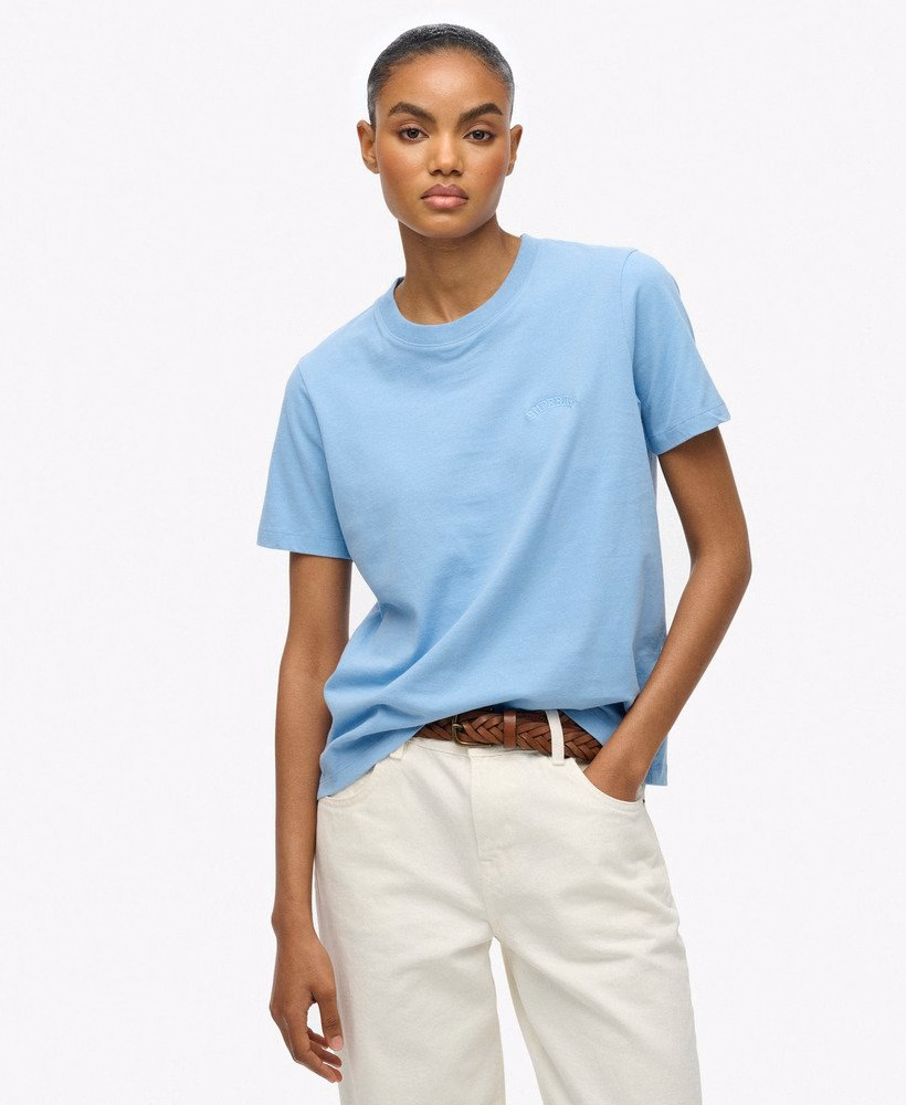 Essential Logo geborduurd T-shirt