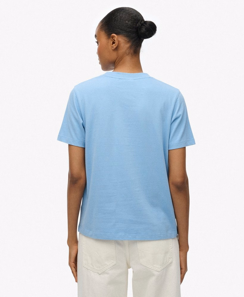 Essential Logo geborduurd T-shirt