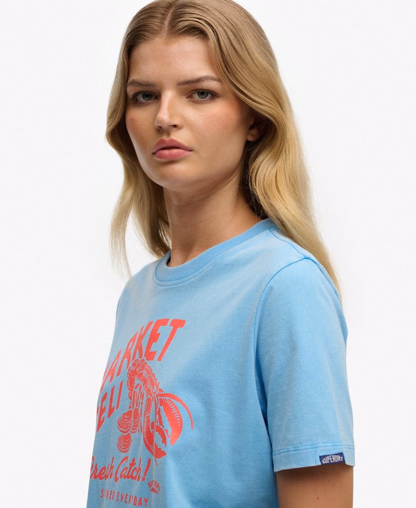 T-shirt voor wegwerkers in relaxte stijl