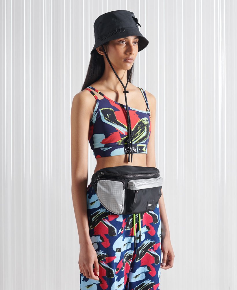 limited edition sdx sesh crop top in london camo