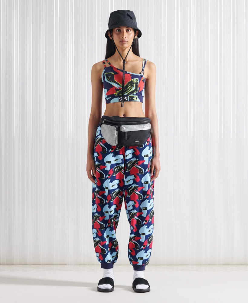 limited edition sdx sesh crop top in london camo