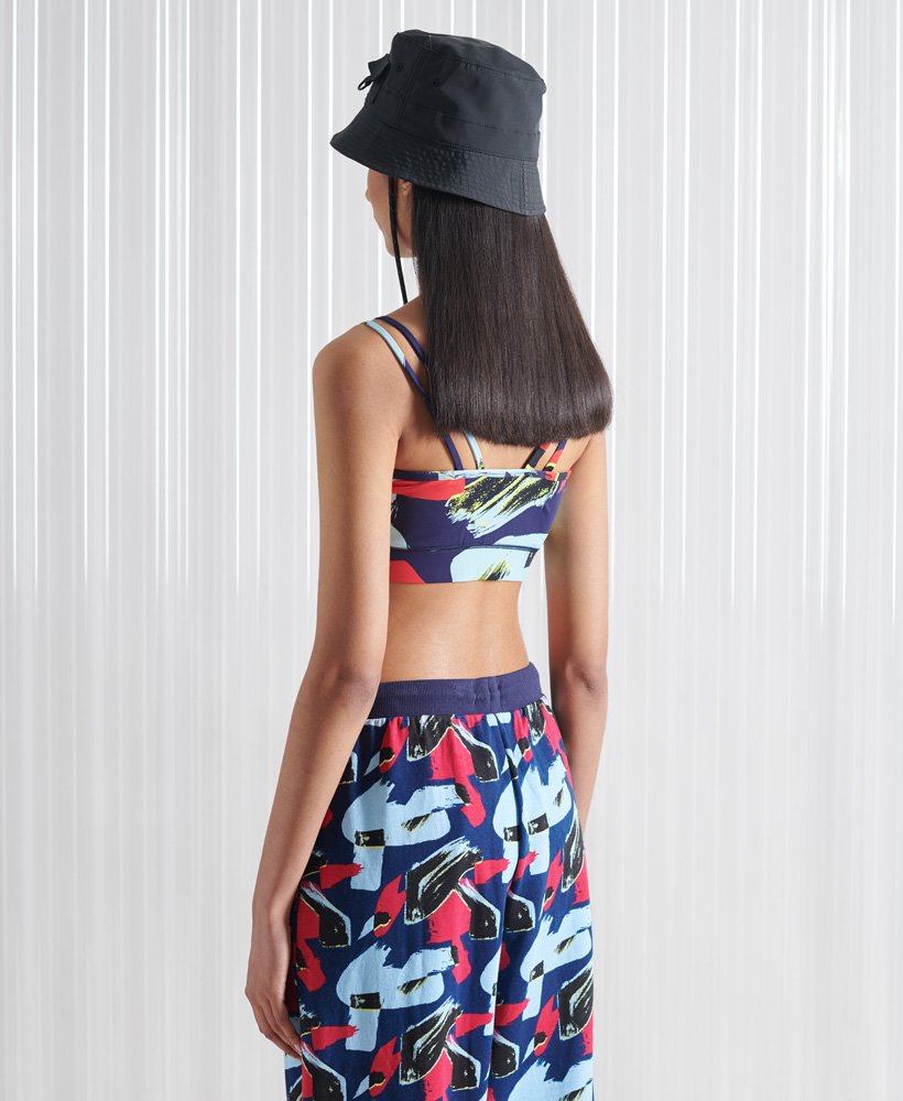 limited edition sdx sesh crop top in london camo