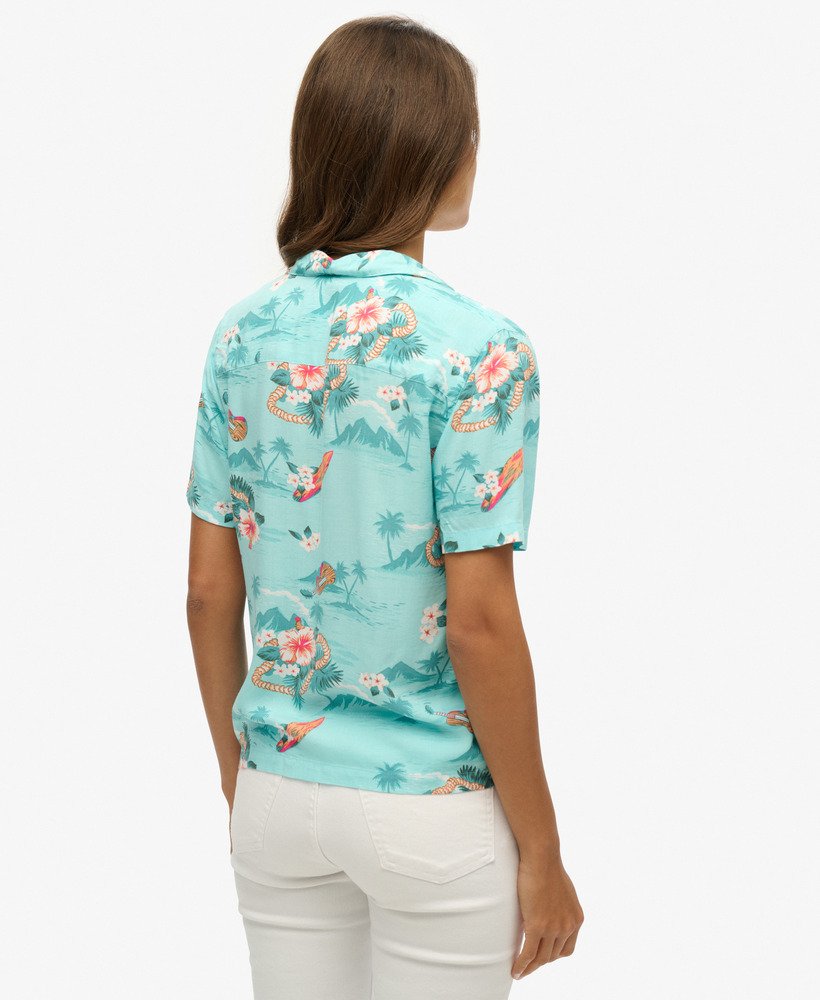 strandresortshirt in aloha hawaiian aqua