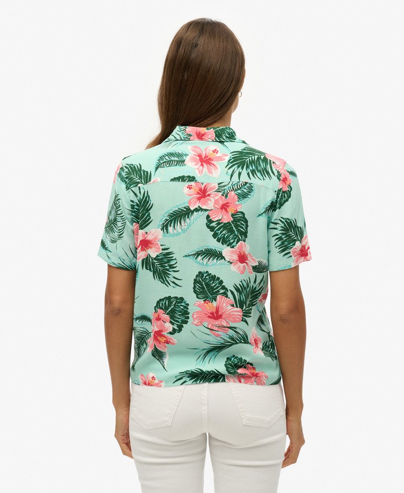 strandresortshirt in luna rose mint