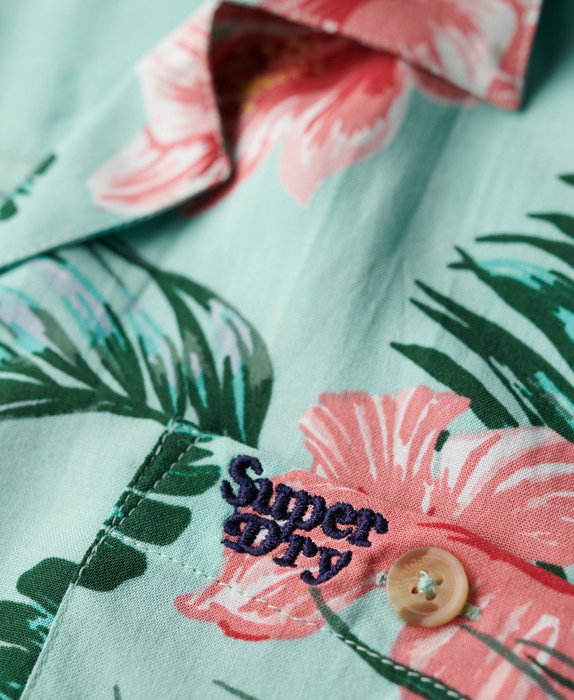 strandresortshirt in luna rose mint