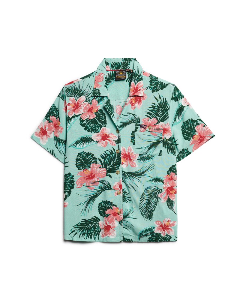 strandresortshirt in luna rose mint