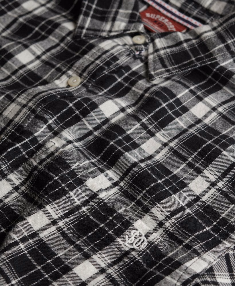 Geruit flanellen boyfriend-shirt