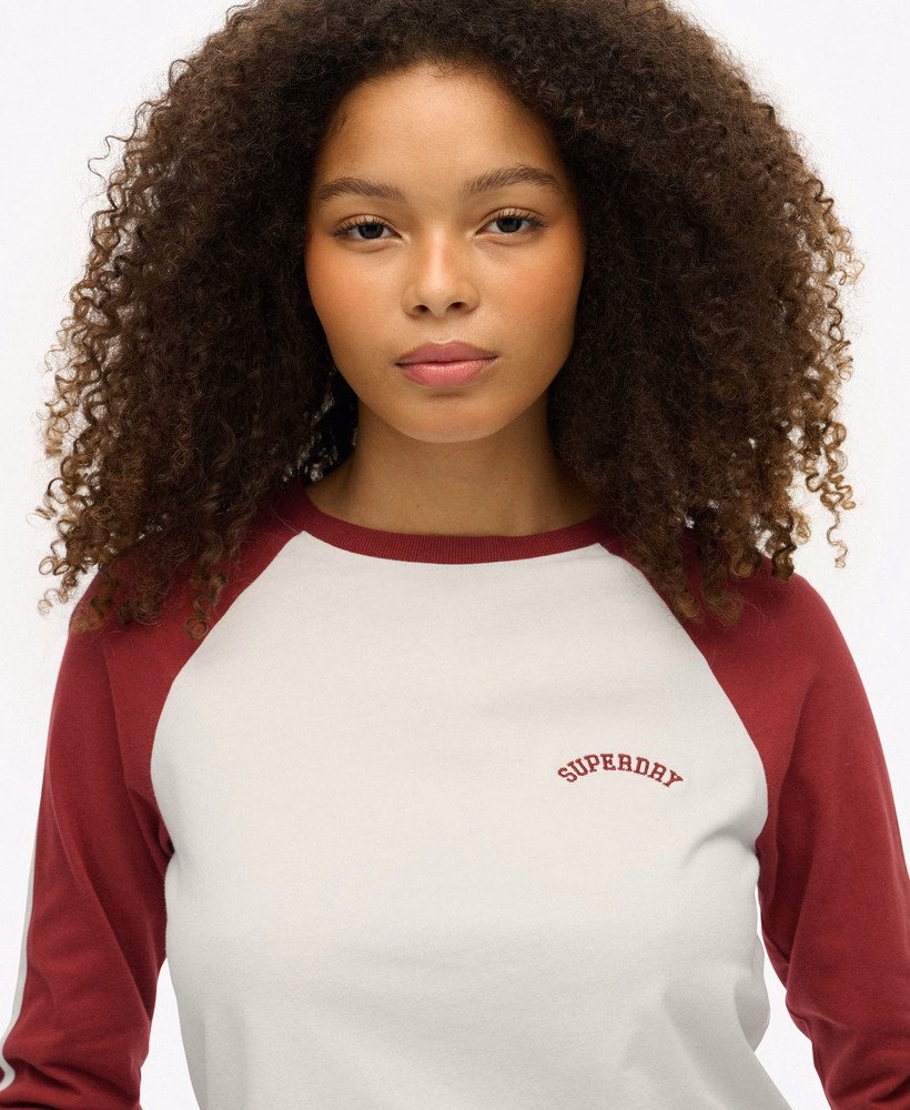 Essential Logo Retro Top met lange mouwen