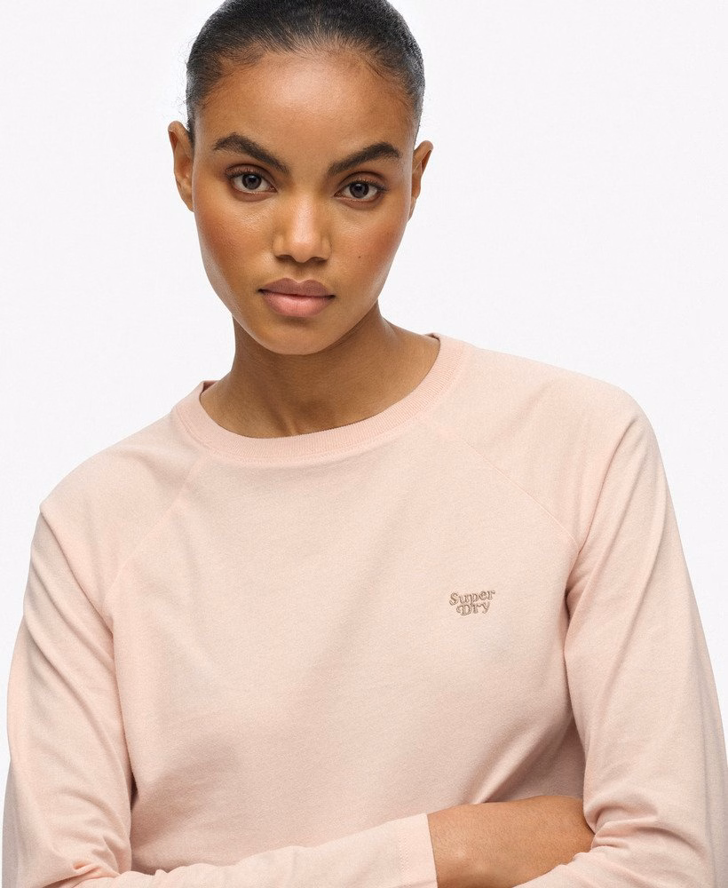 Essential Logo top met lange mouwen